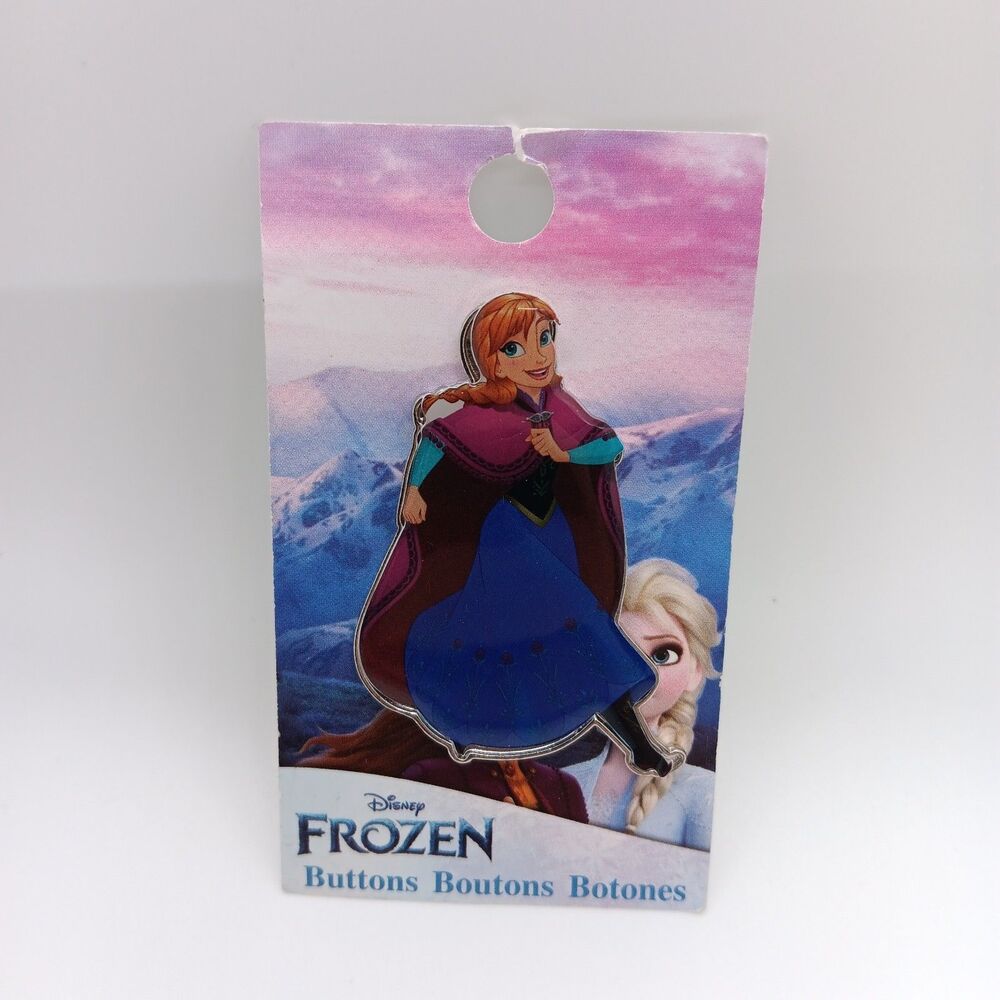 Disney Princess Character Button - Anna - Frozen